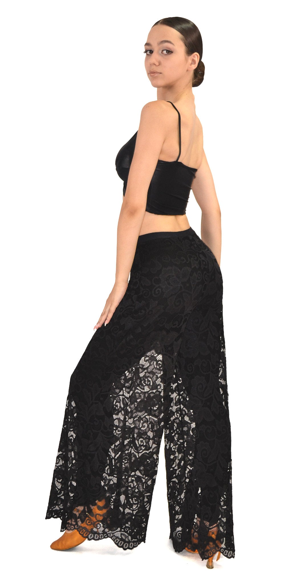 Cross-Front Dance Top For Women