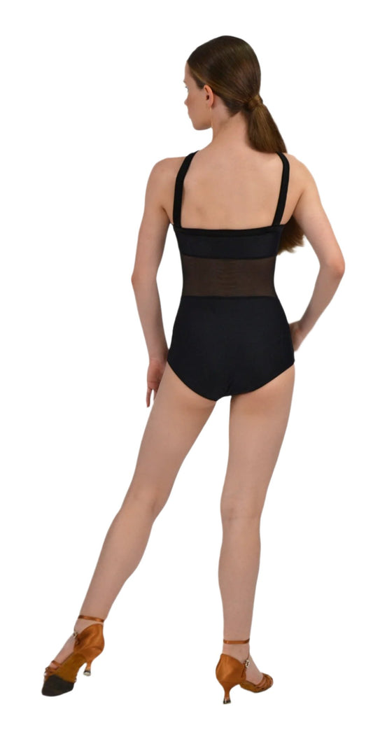 The Mesh Panel Girls Leotard For Girls