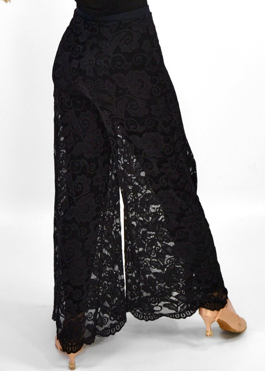 Wide Leg Dance Palazzo Pants For Women