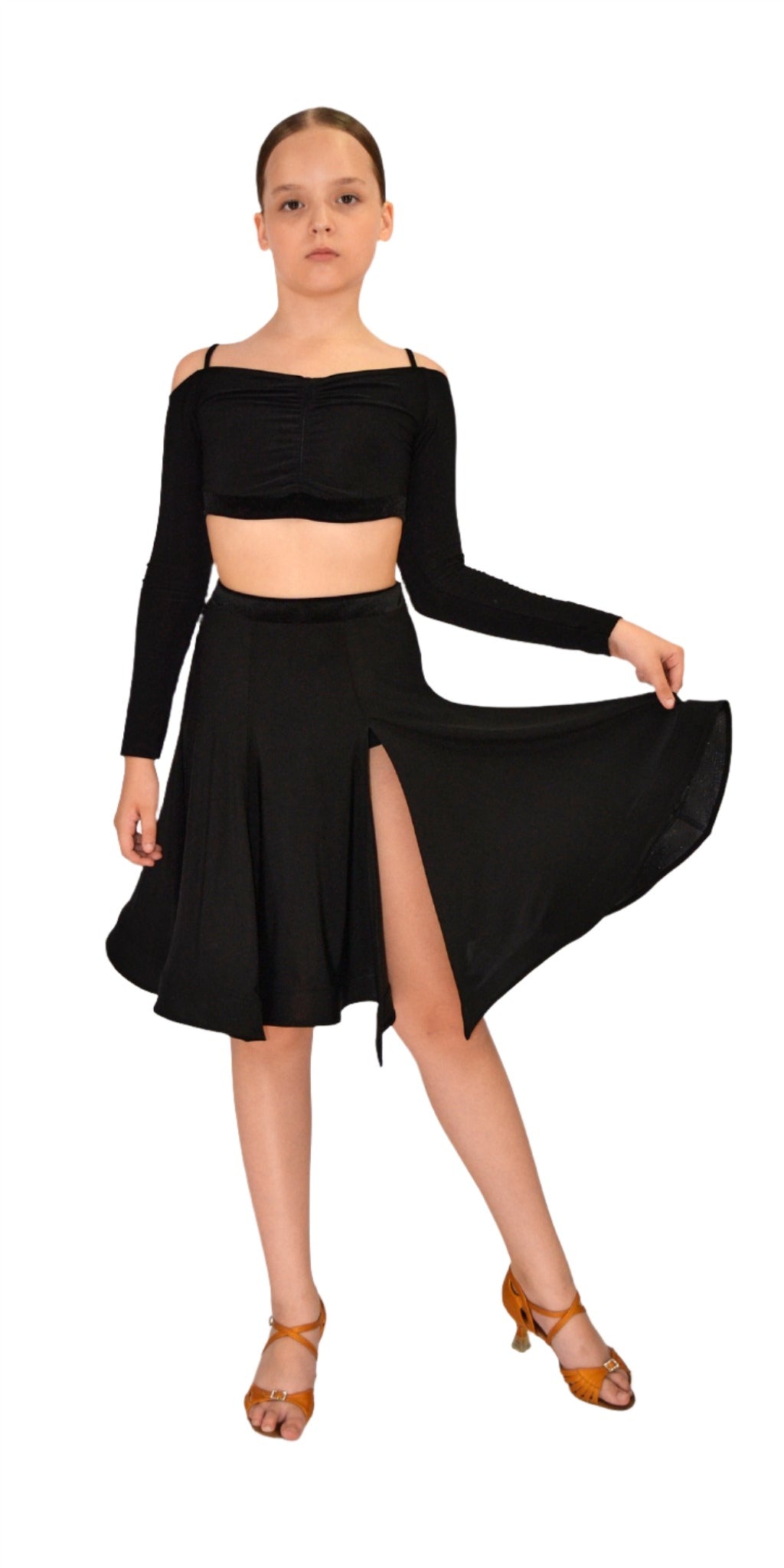 Basic Latin Skirt For Girls