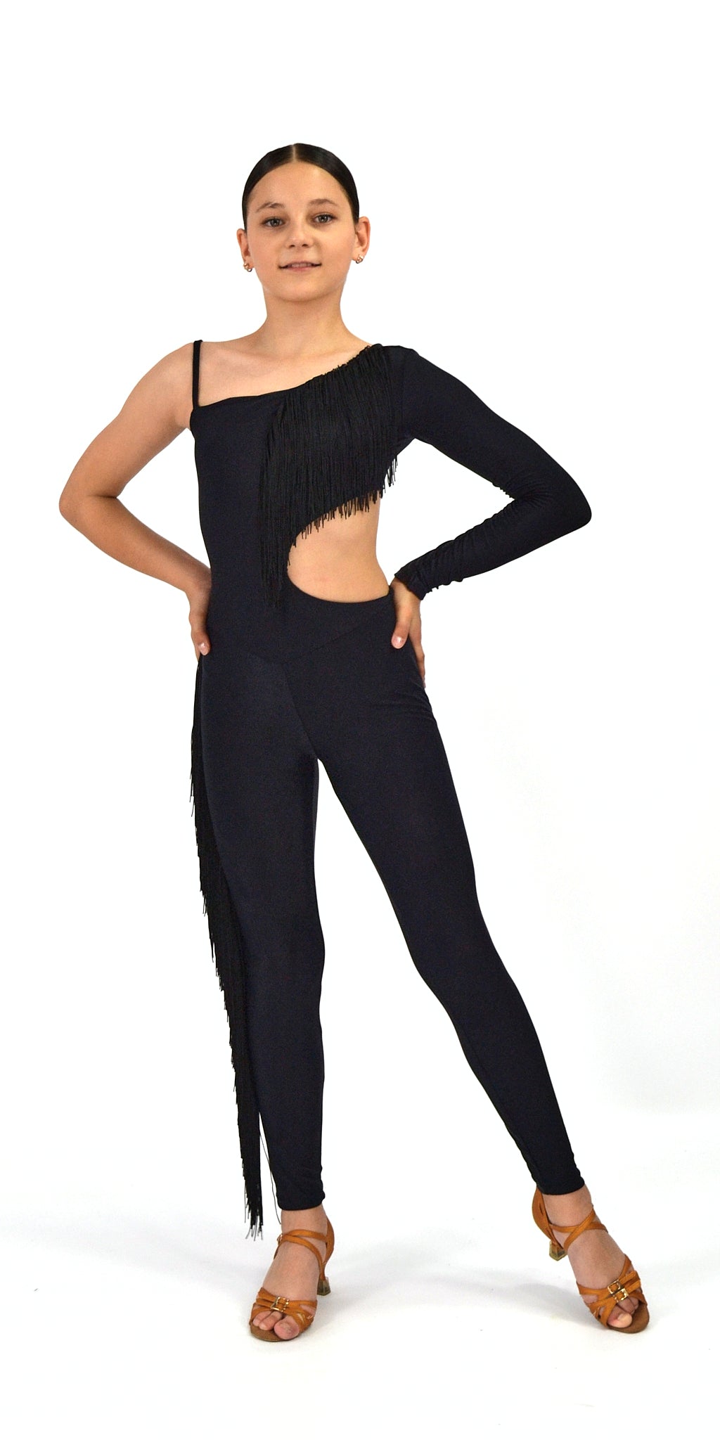 Fringe Unitard For Girls