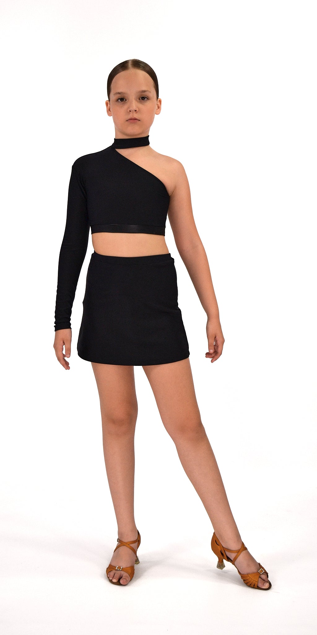One Shoulder Top with Choker For Girls