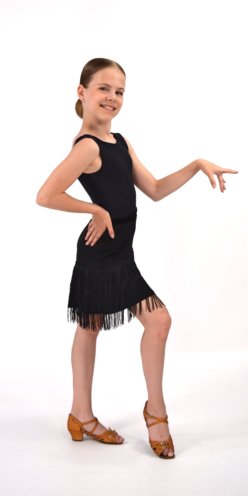 The Classic Boatneck Leotard For Girls